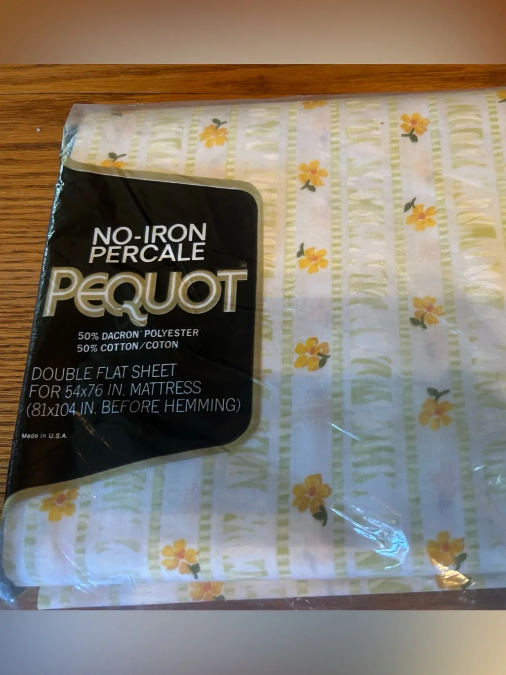 Double Flat Sheet and one pillow case